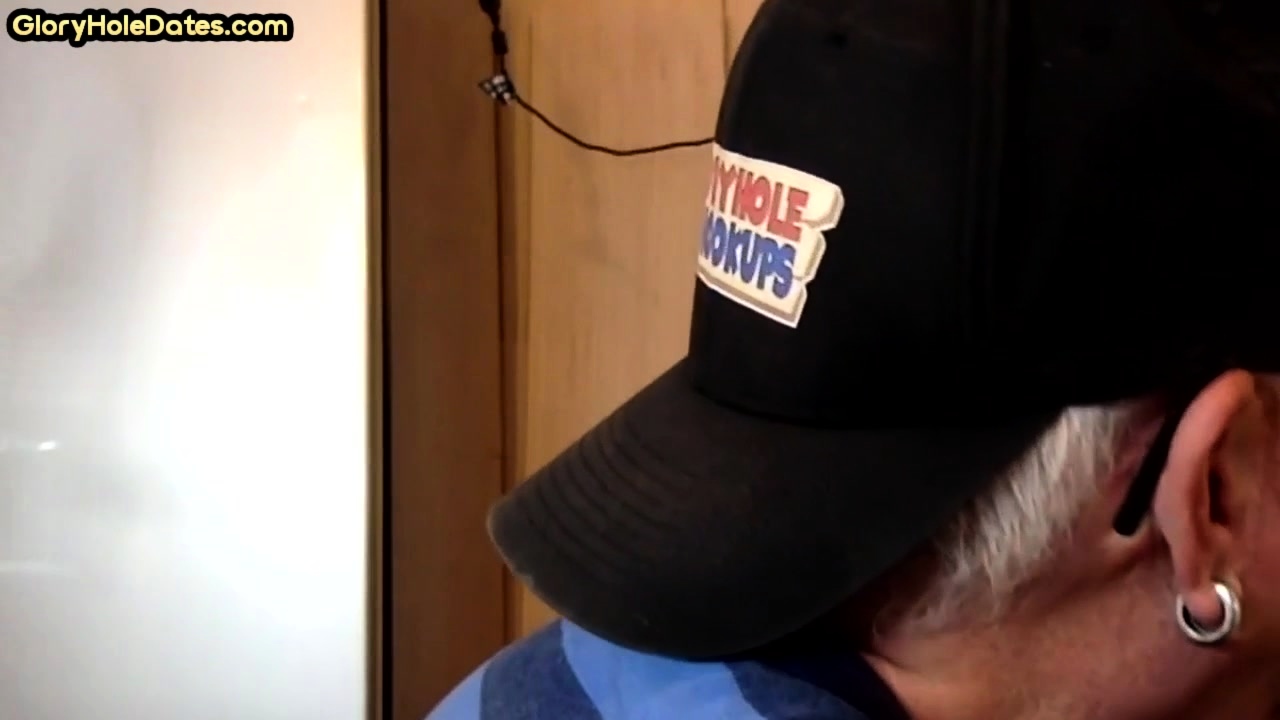 Homemade IR DILF banged in gloryhole BJ