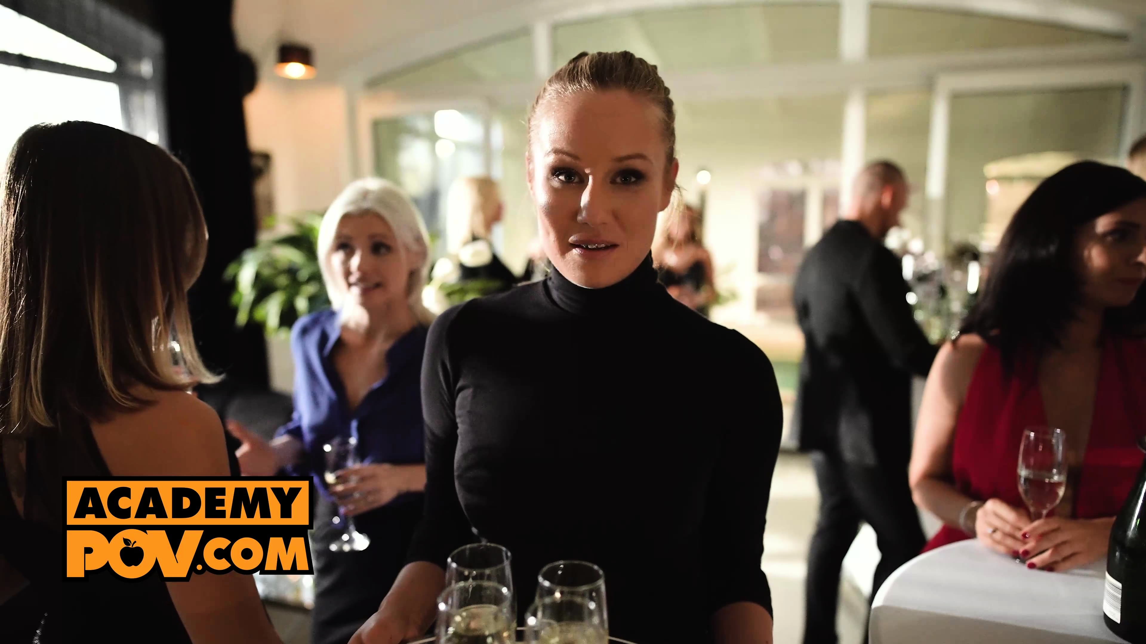 POV - Geisha Kyd is eager to please at your buddy's party