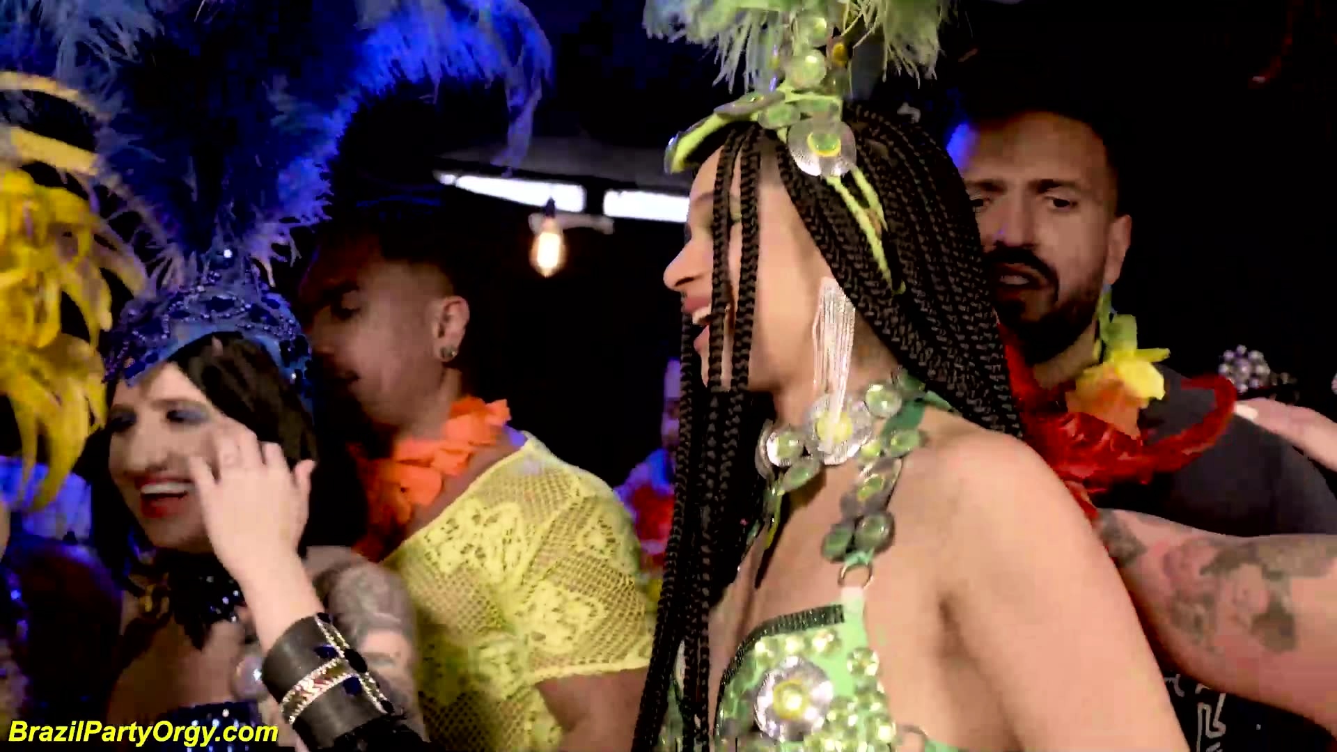 extreme brazilian samba DP fuck party orgy