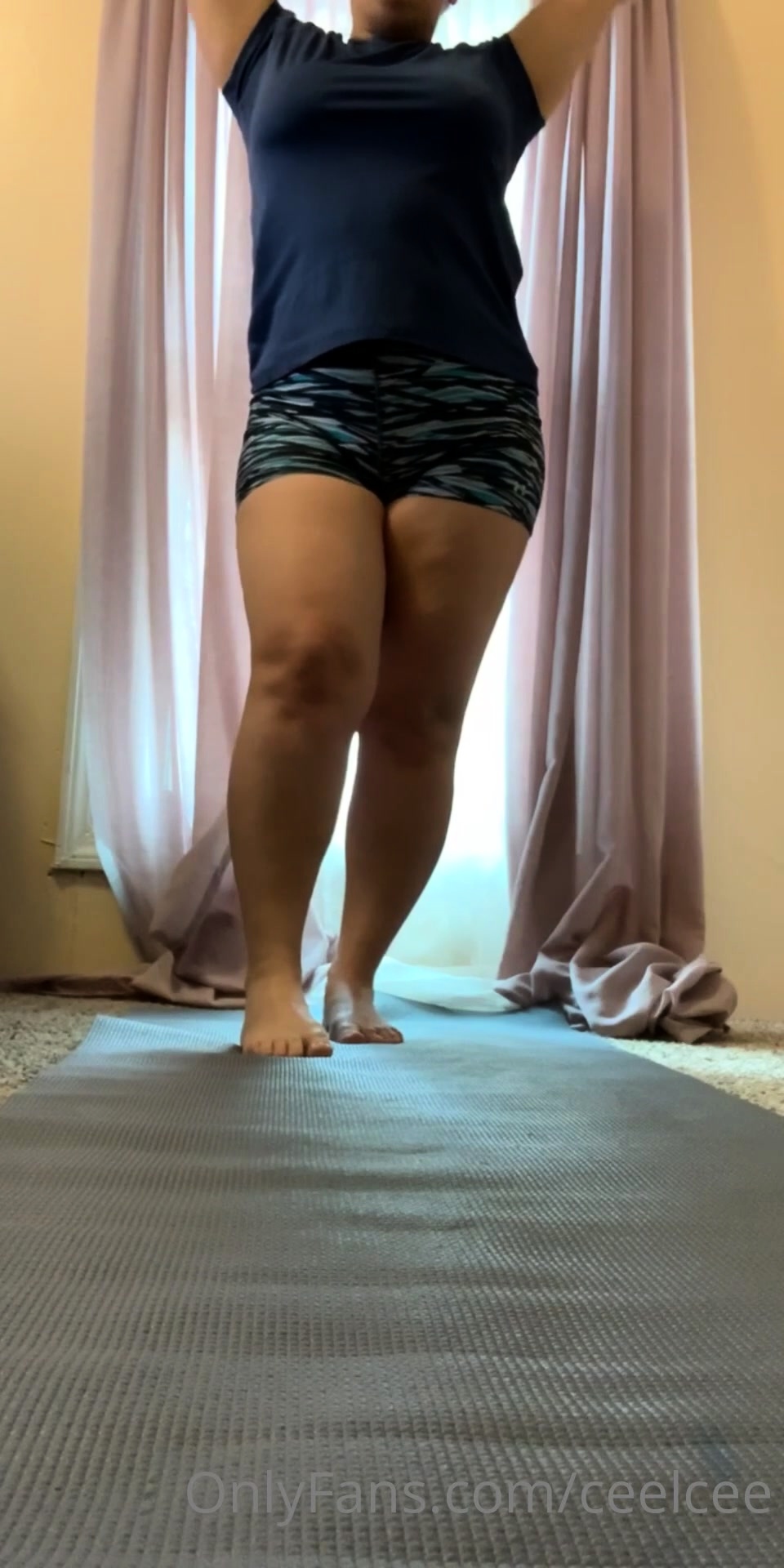 Amateur striptease and Solo masturbation