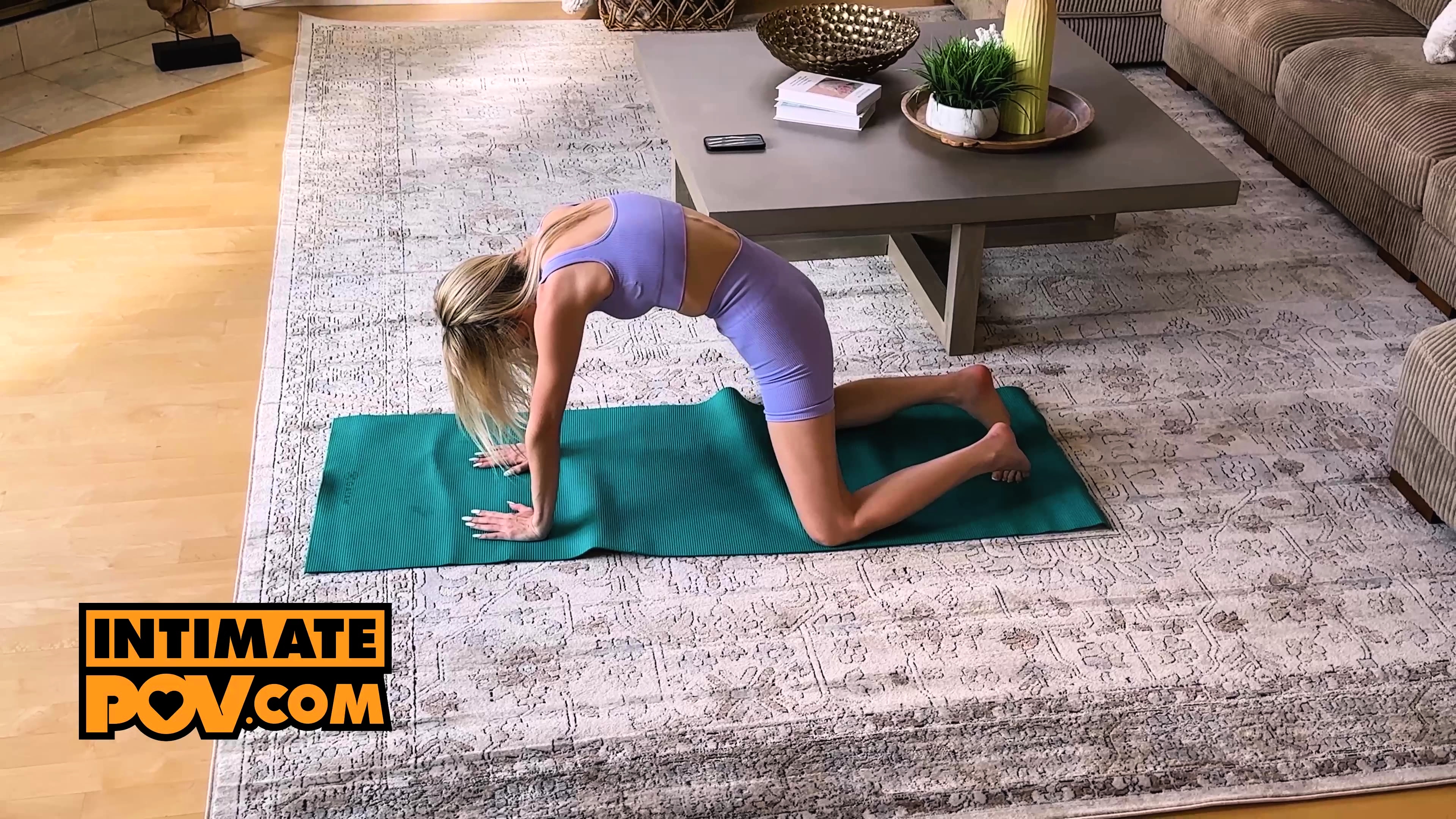 POV - Yoga beauty Jill Kassidy takes yoru hard dick in POV