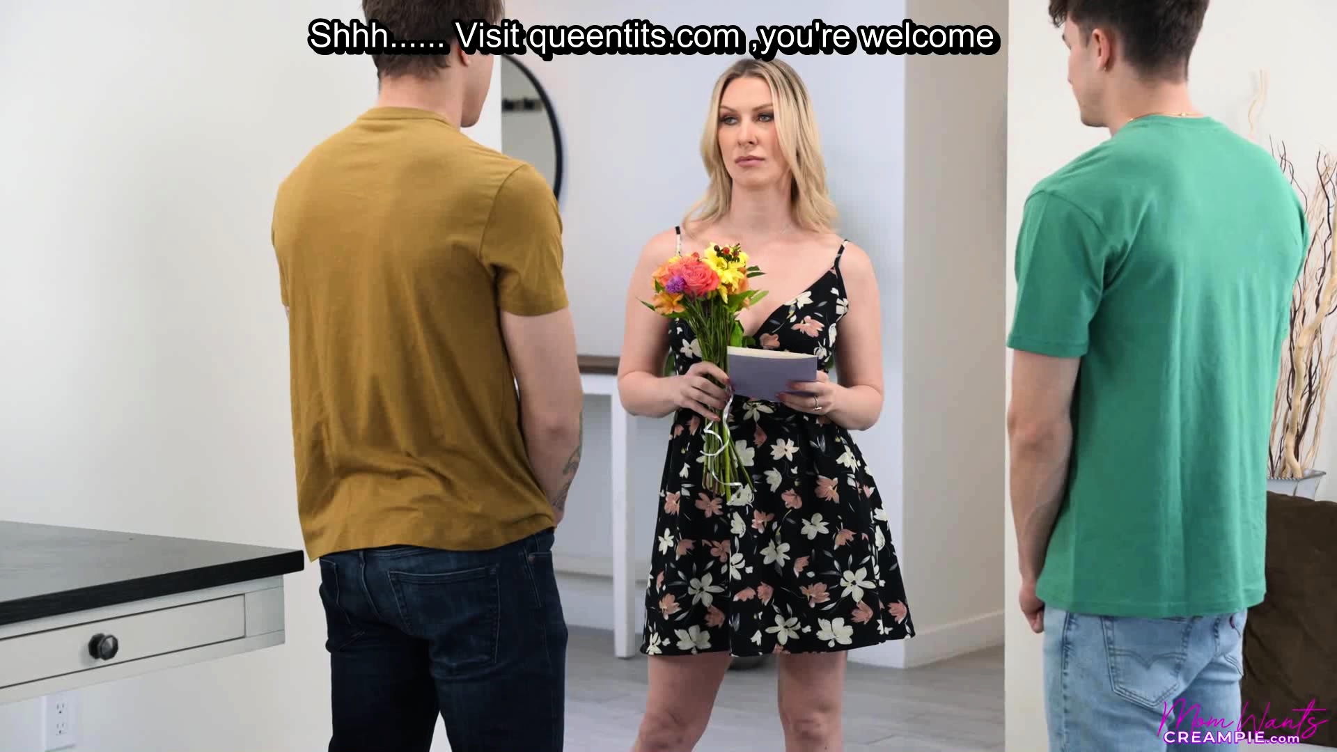 Threesome with my friends stepmom