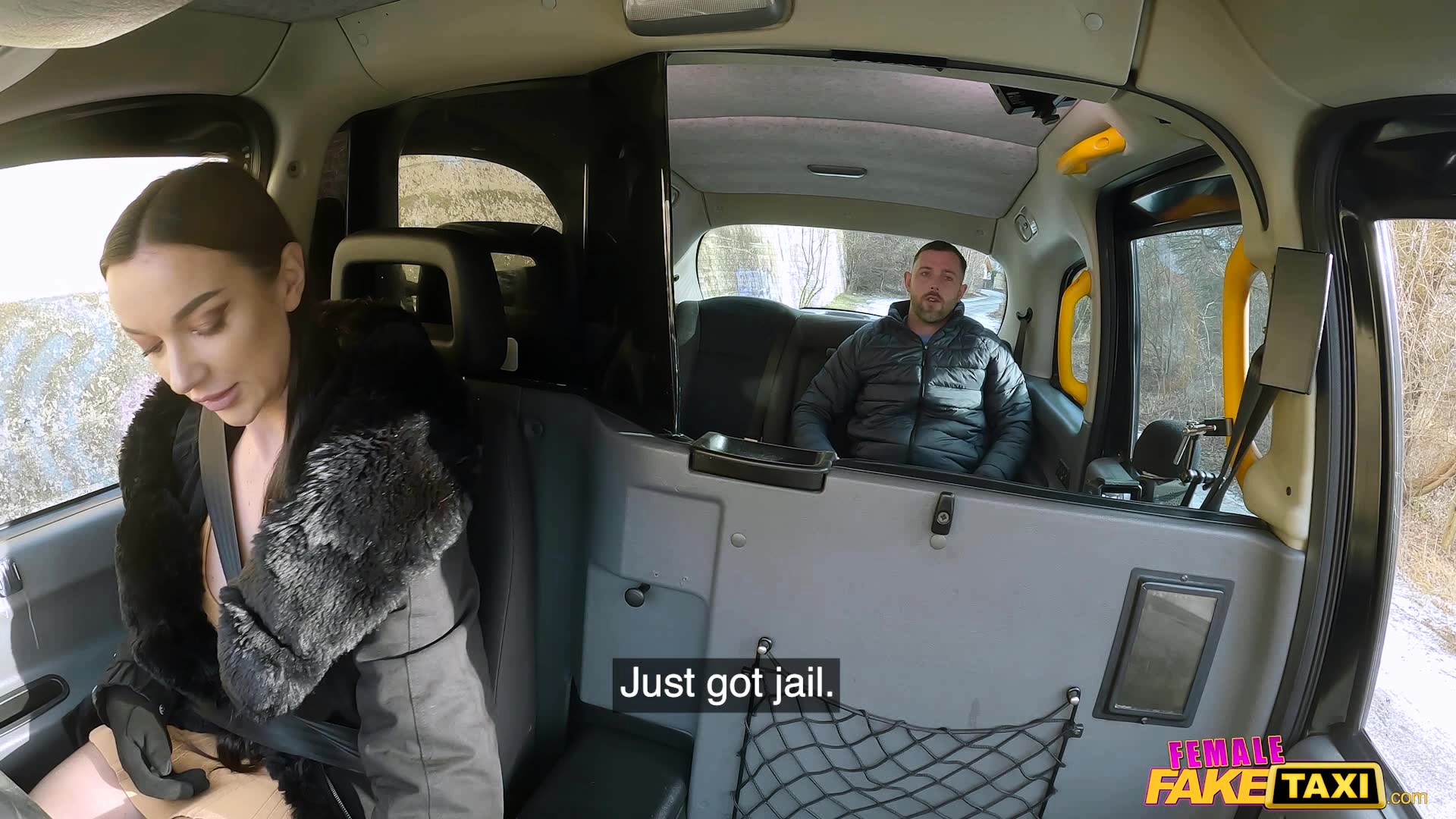 Female Fake Taxi She unloads an ex-cons balls