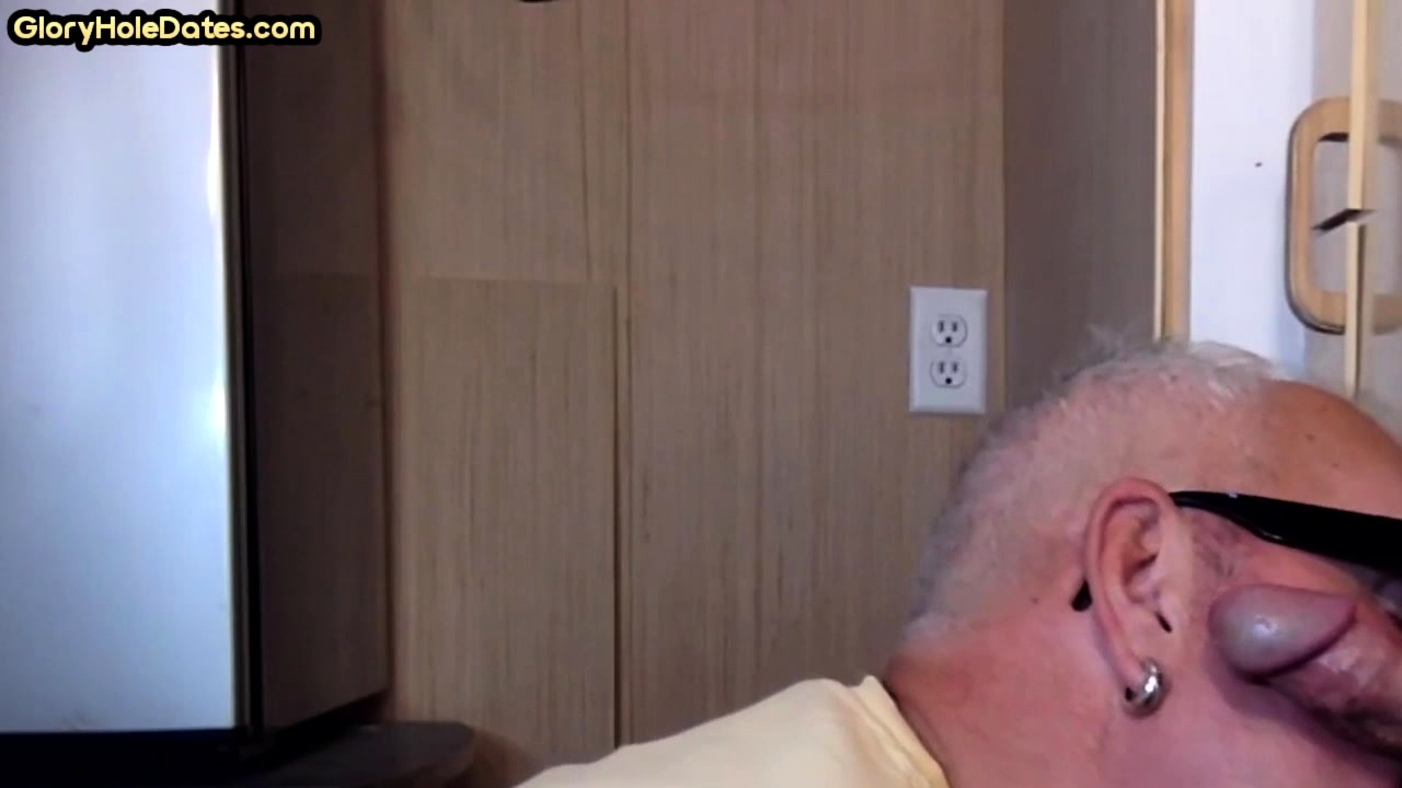 Moustache mature enjoys gloryhole visit