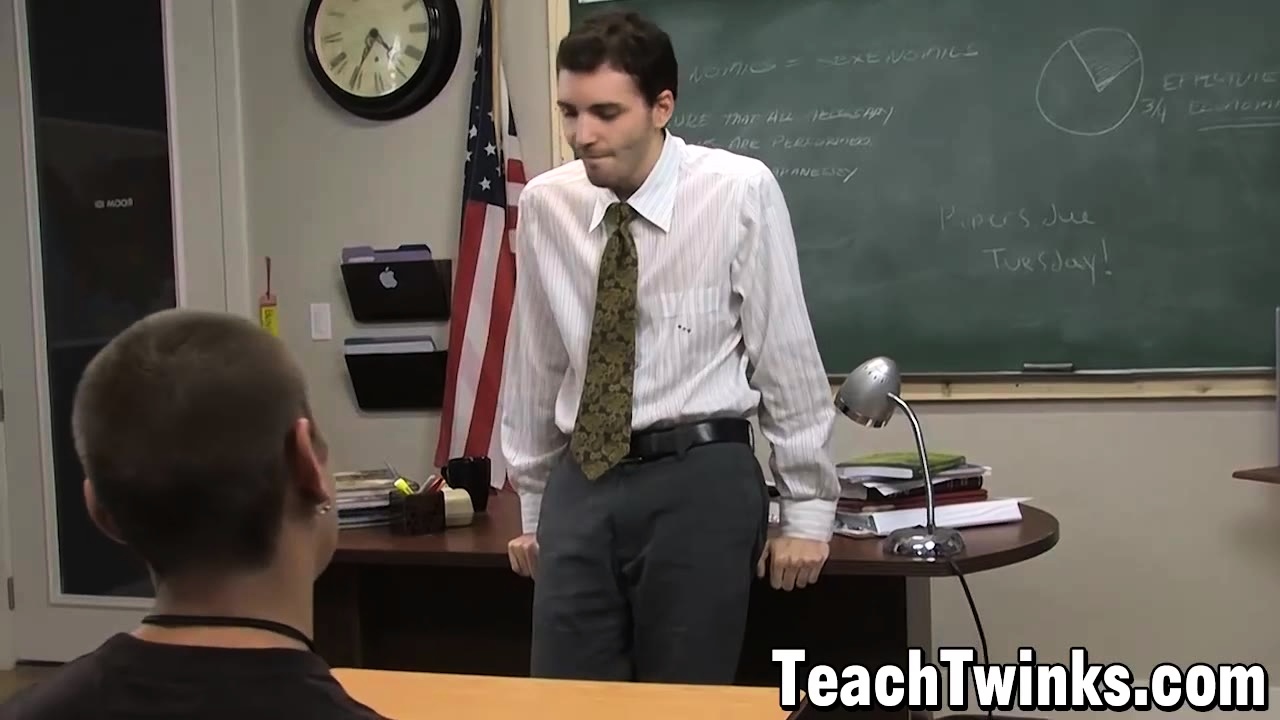 Sweet Twink Justin Giles Ass Bred By Odd Teacher Wade Warren