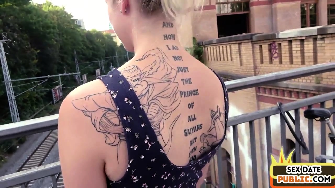 Outdoor public German amateur fucked