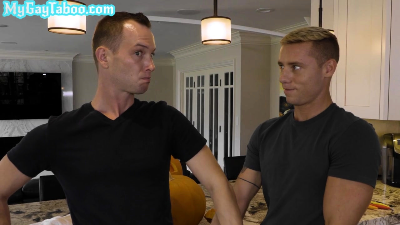 Stepbrother barebacks my asshole at home