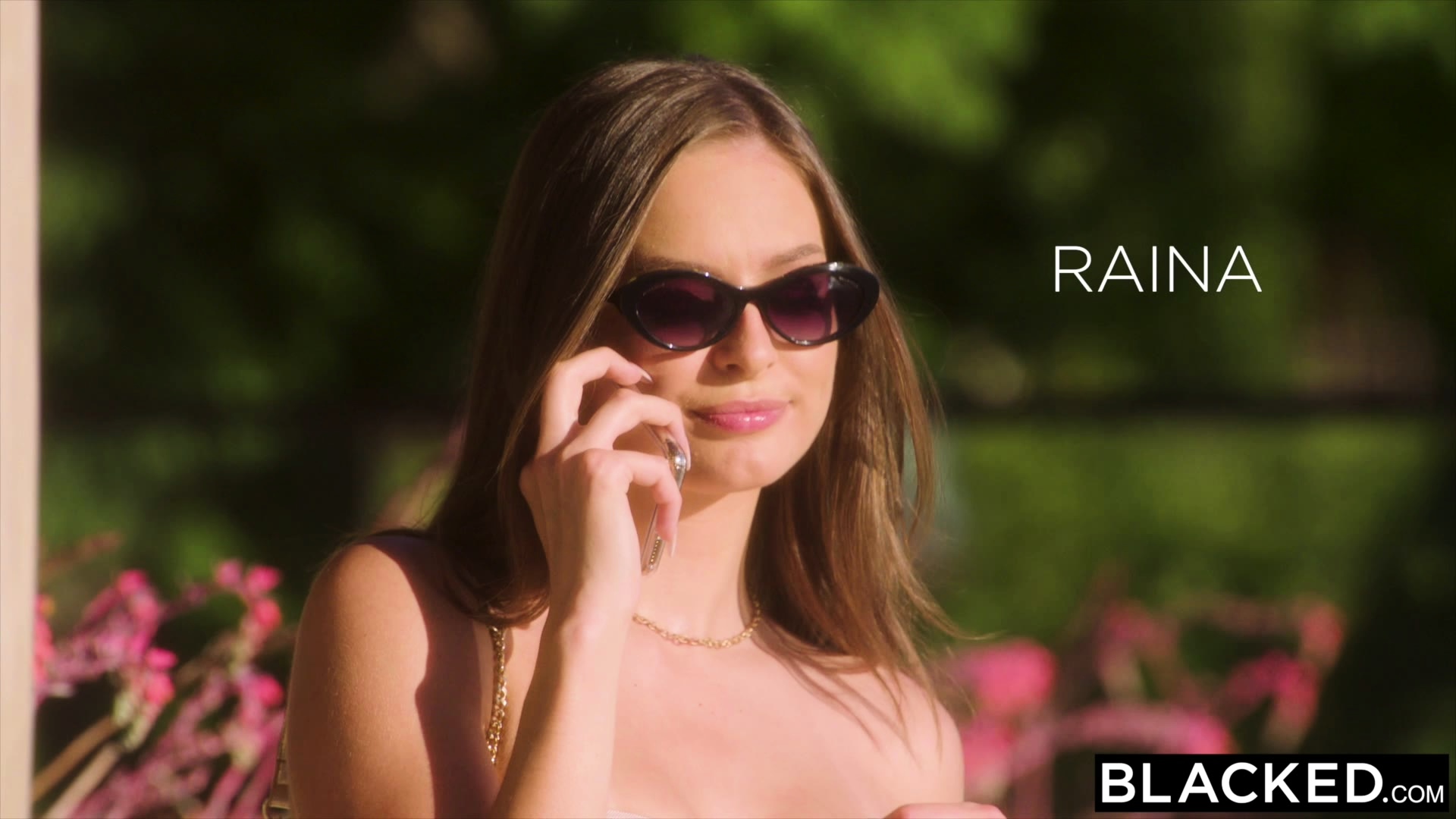 BLACKED BBC Hungry Cutie Raina Gets Dicked Down Poolside