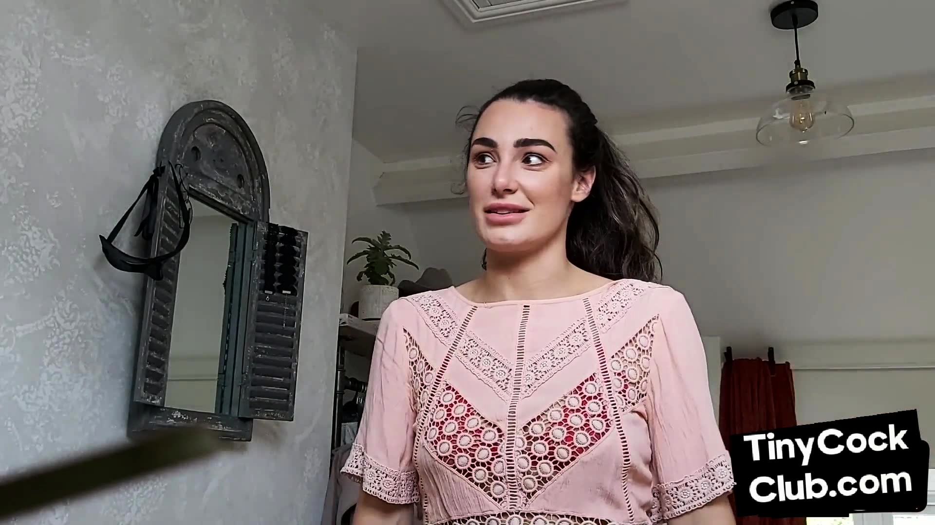 SPH solo femina laughs on small cocks