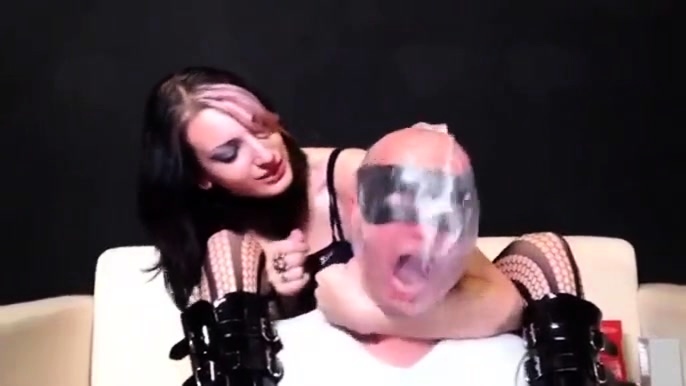 Dominant women suffocate male sub
