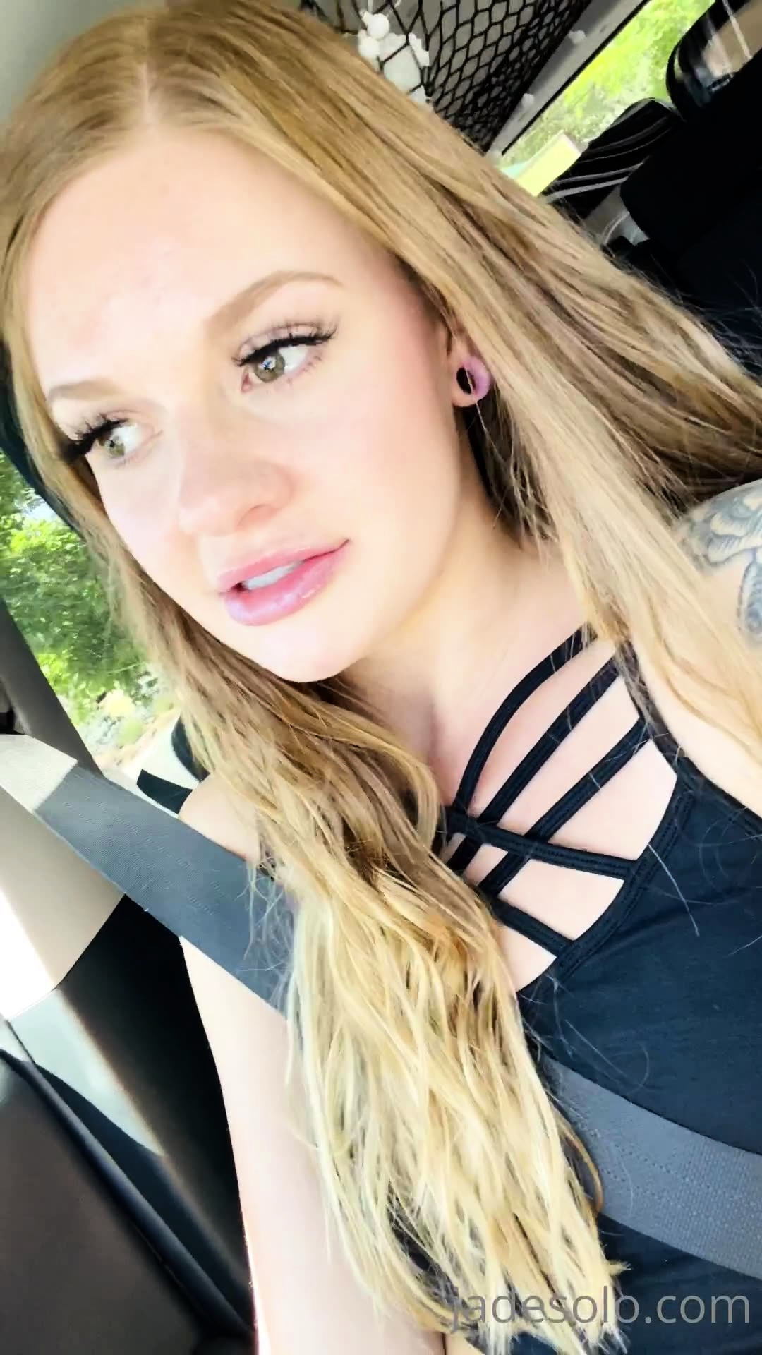 Blonde babe scarlet solo webcam