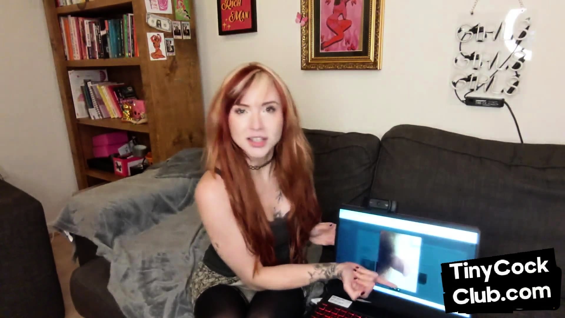 SPH college domina seduces n jerks loser