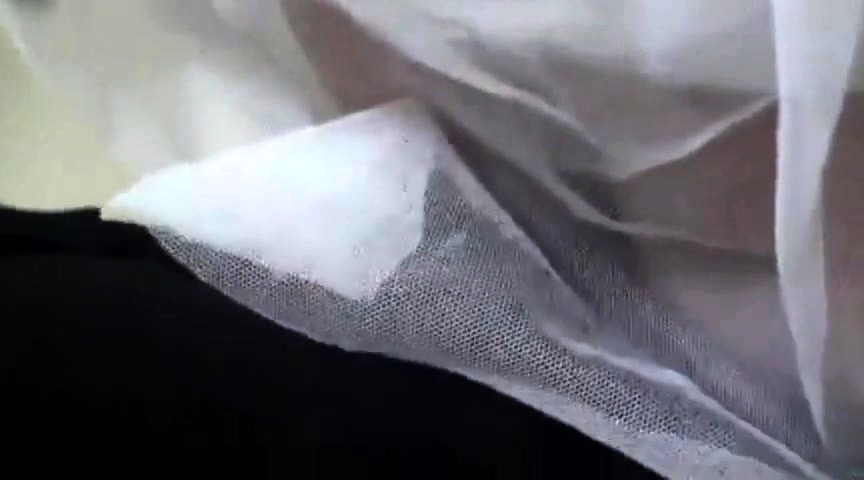 Asian Crossdresser Takes Cream Pie in Public Bathroom