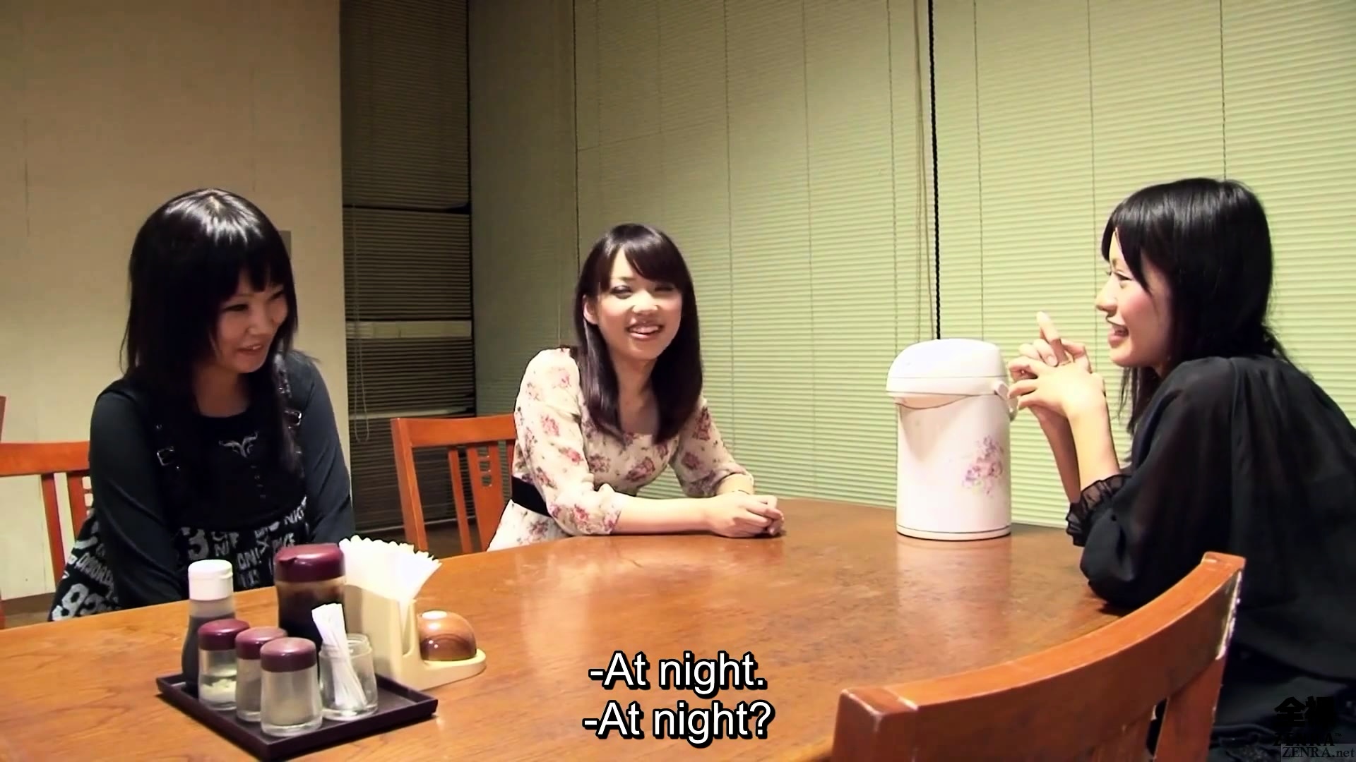 Japanese friends play truth or dare leading to stripteases
