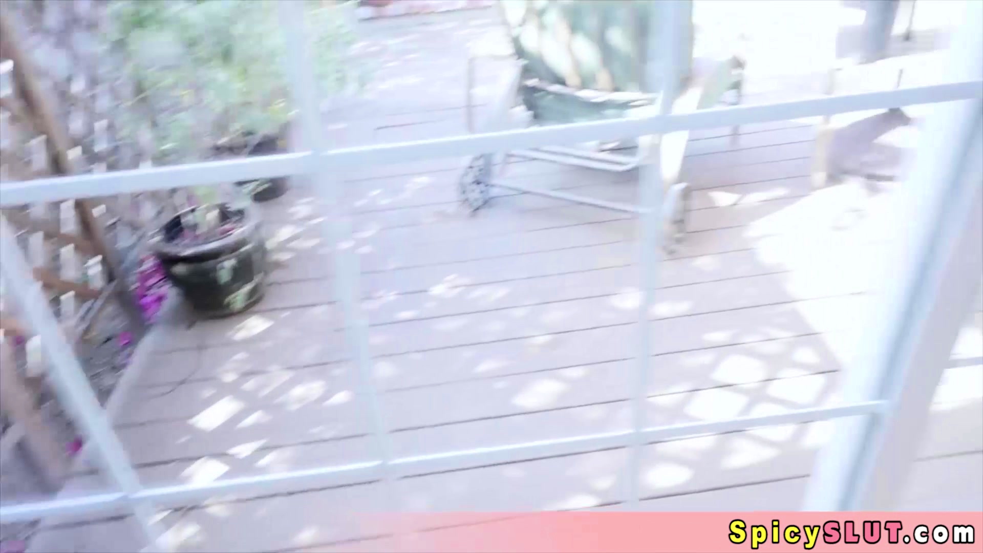 Stepmom gives her stepson a BJ while dad is away