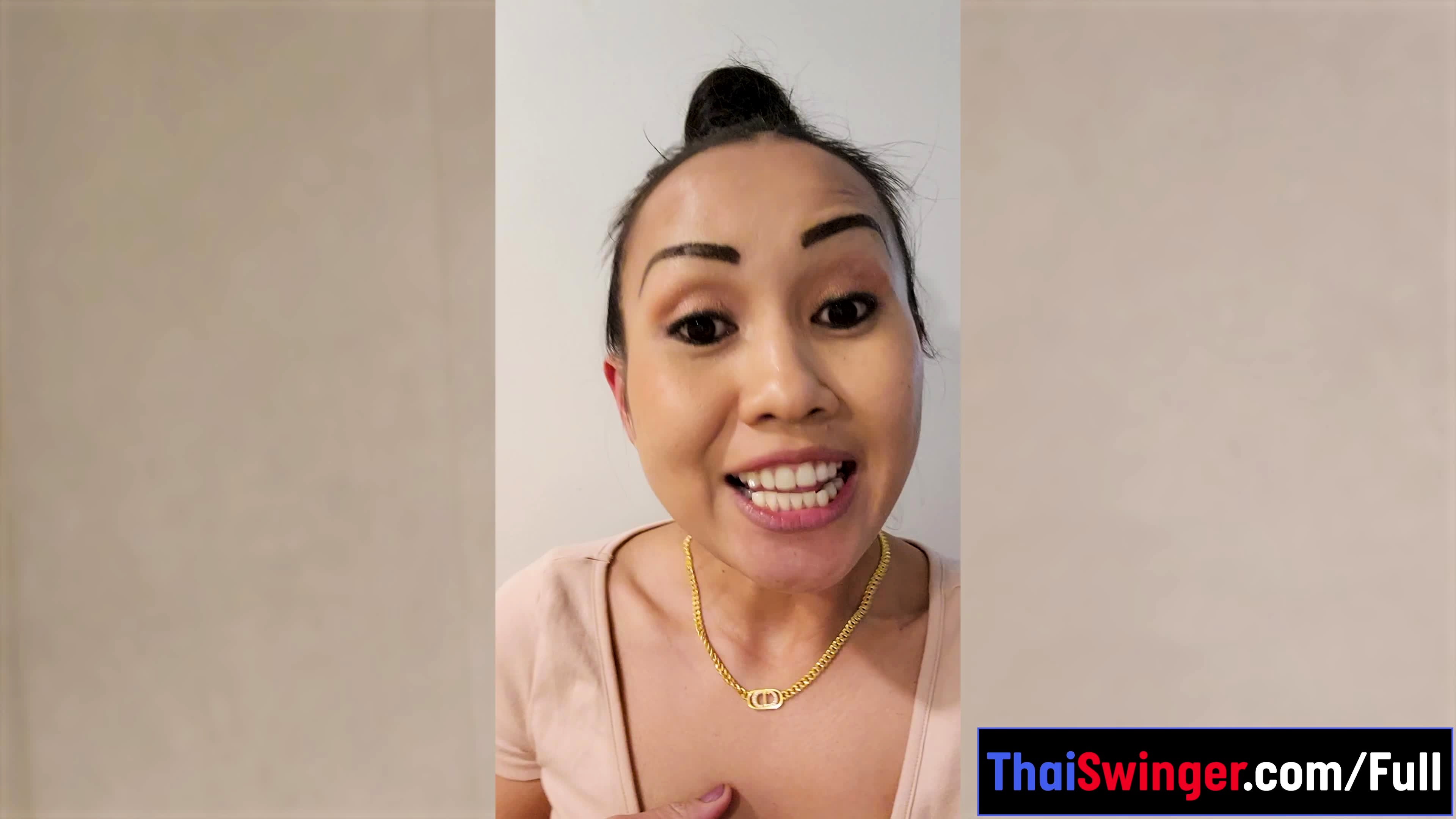 Thai MILF girlfriends lesbian shower sex