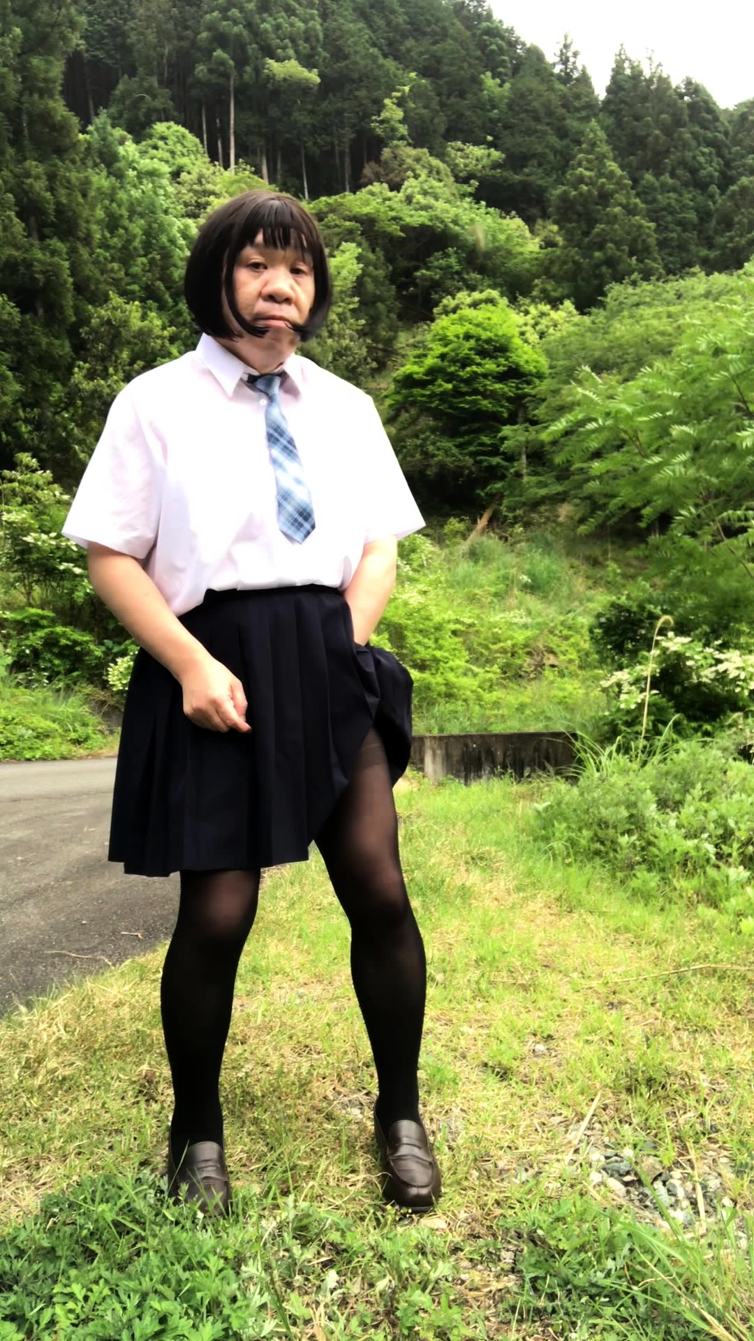 I masturbate while cross-dressing.