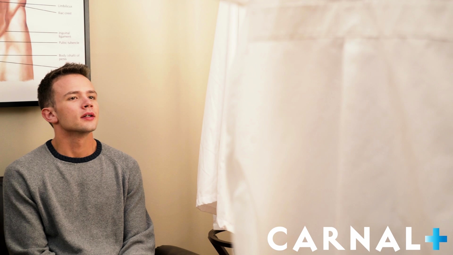 Doctor inserts huge cock into tiny twink