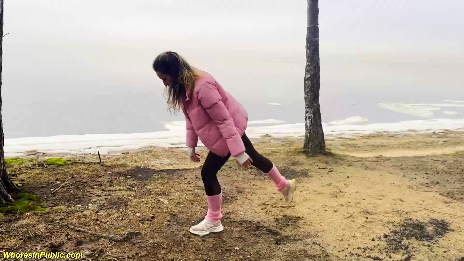 flexi girl gets rough banged in public