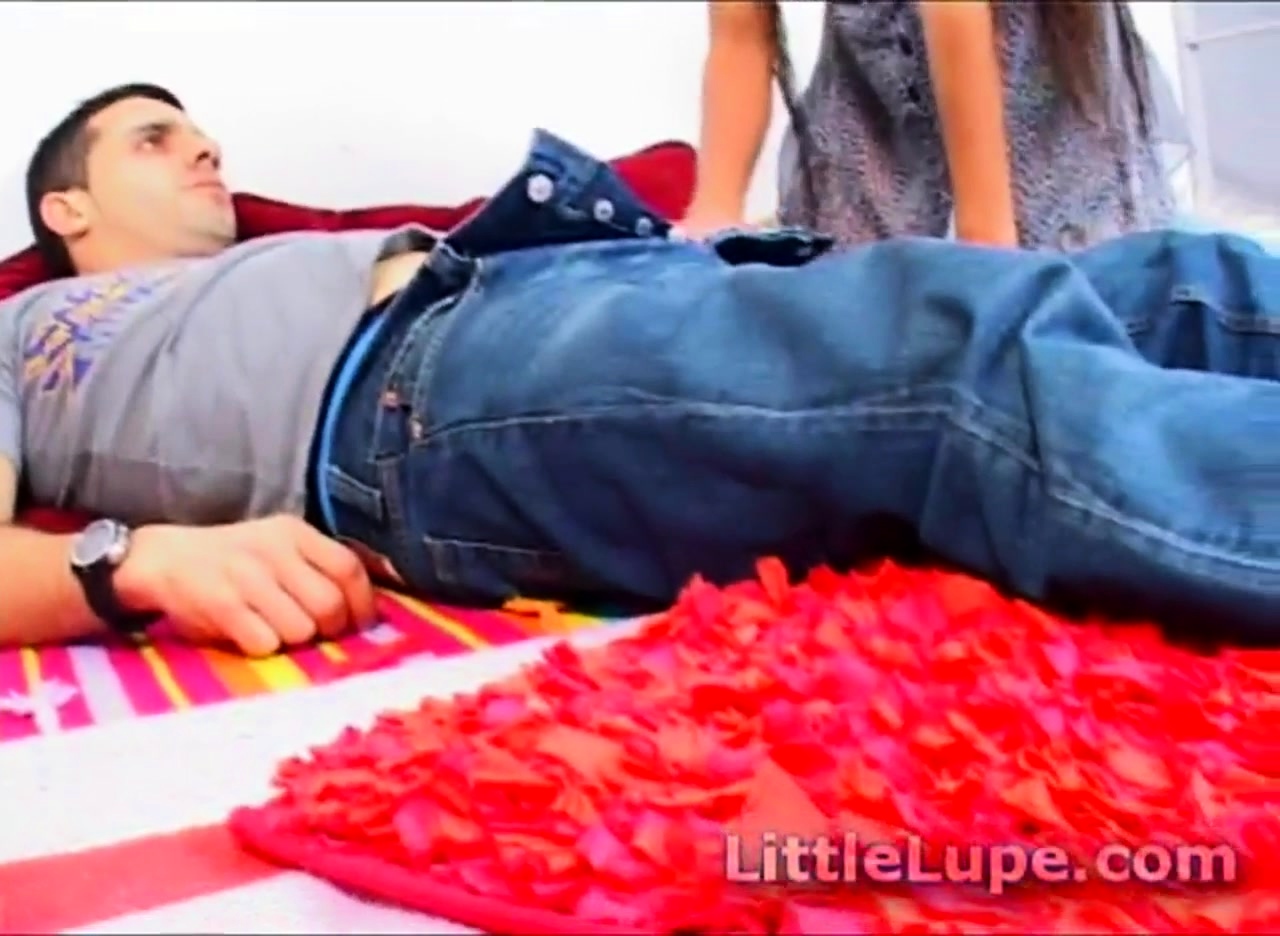 Little Lupe fucks big dick