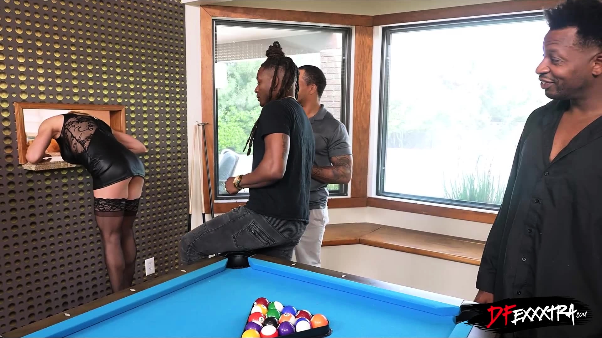 Ok Cucky Hubby, you watch me get three cocks!