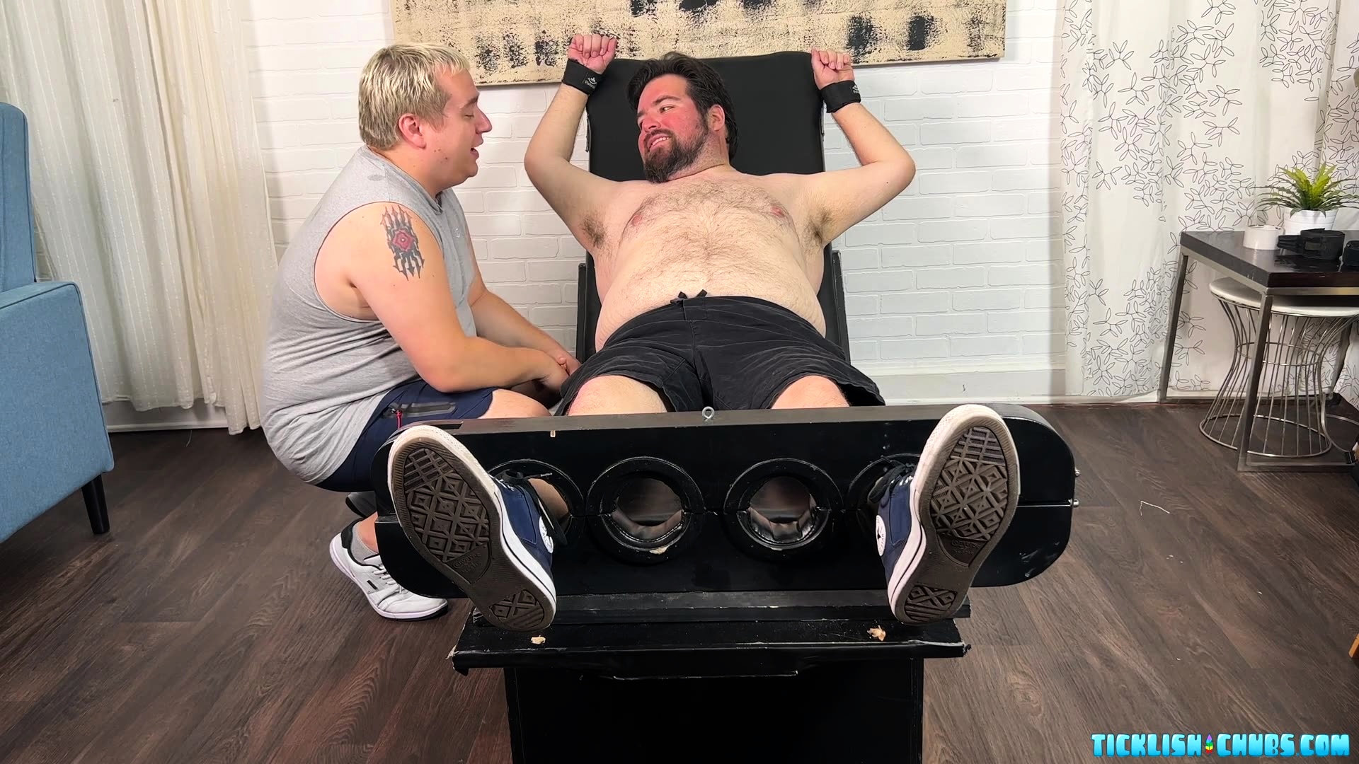 Matt Meets The Cutest Bear To Give Foot Scrubs Finally