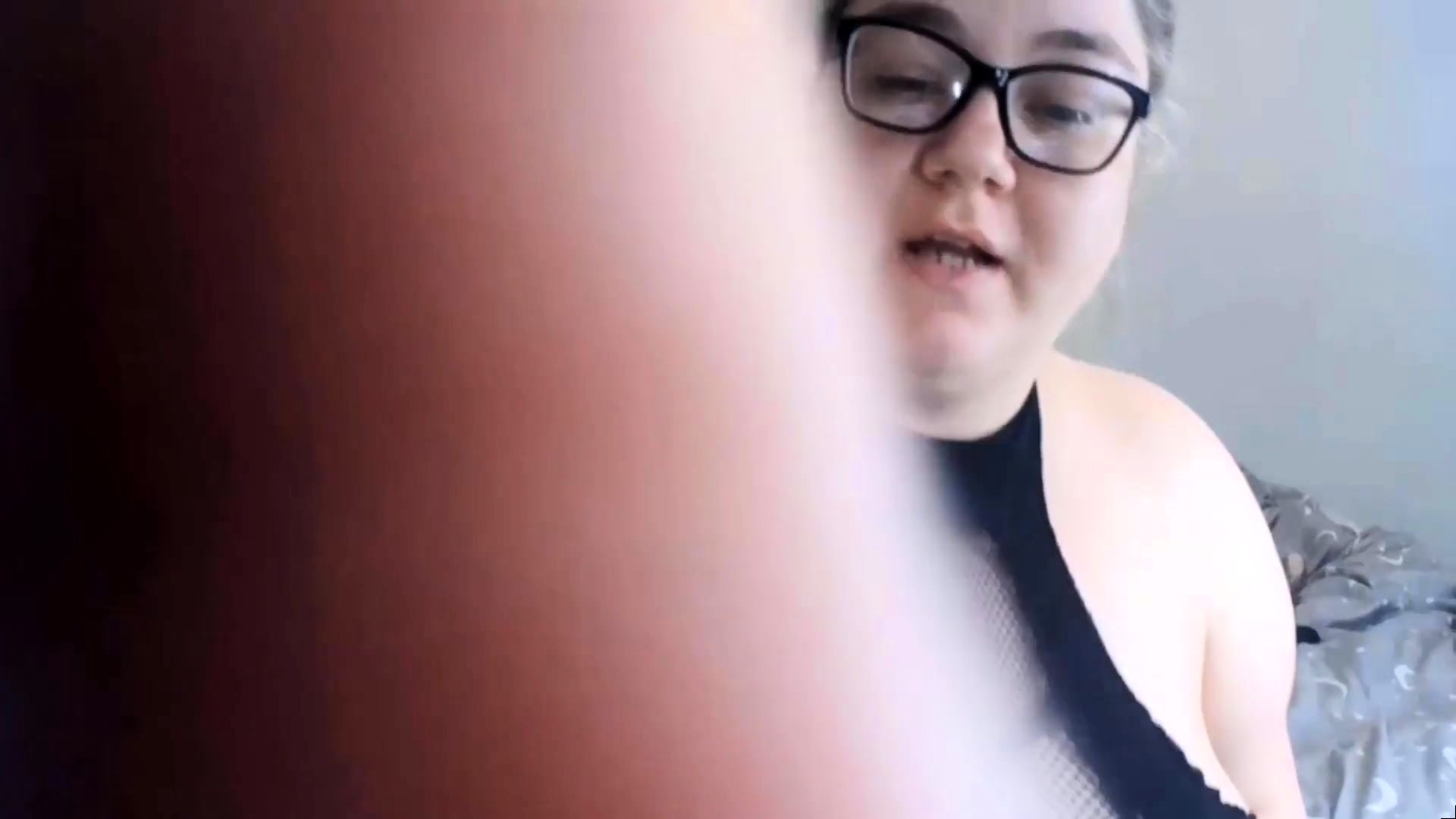 BBW Millie gets double vibration and intense orgasm