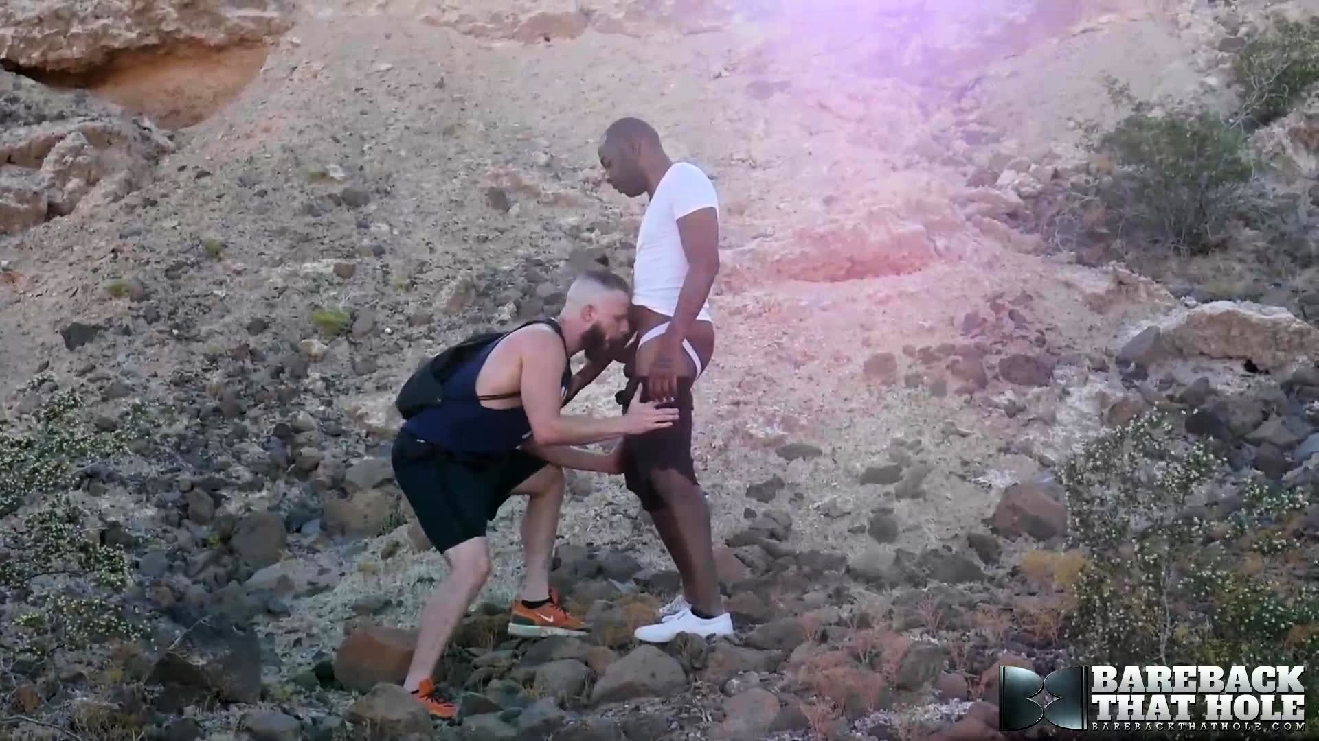 Hairy Homo Gagged and Choked By BBC