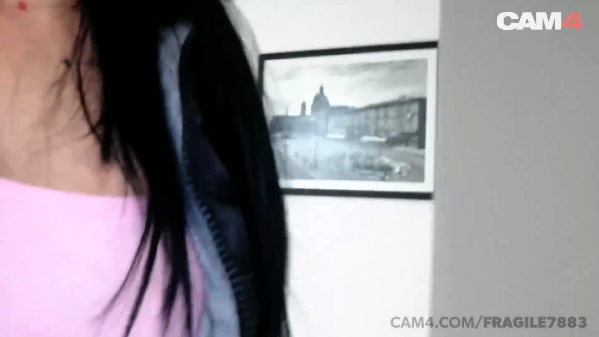 Filthy gym slut fingering her pussy