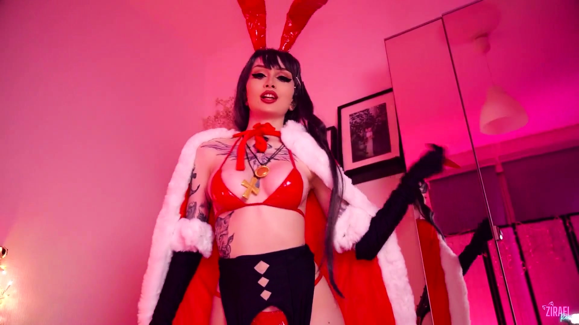 Mai Sakurajima Prepared Her Pussy for You as Present