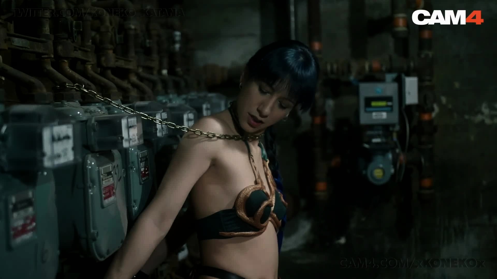 Princess leia slavegirl fucks machine