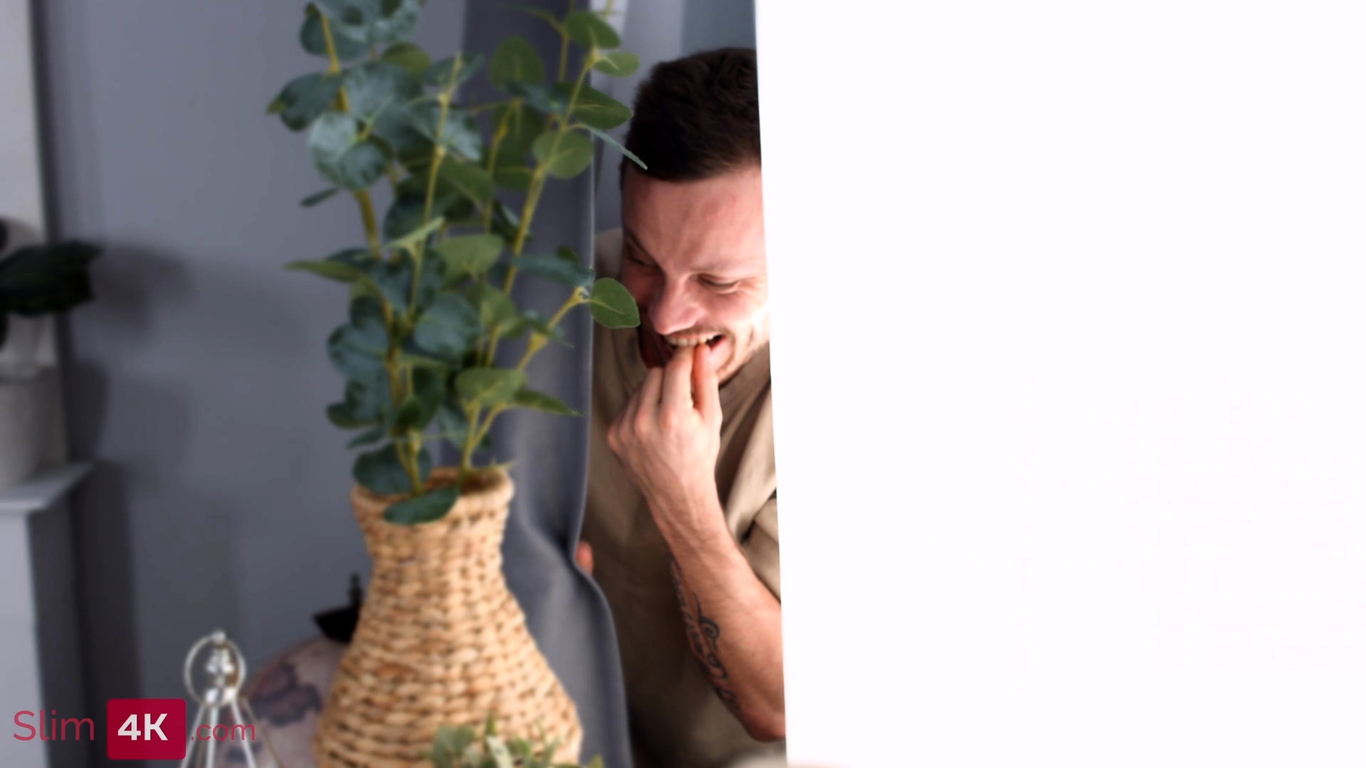 Brunette teen agrees to MMF threesome and gets DP