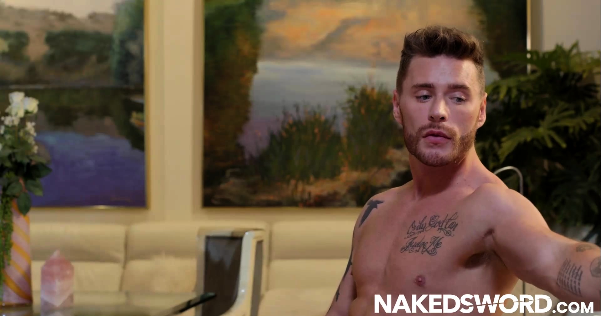 Hung Gay Barebacked After Rimming