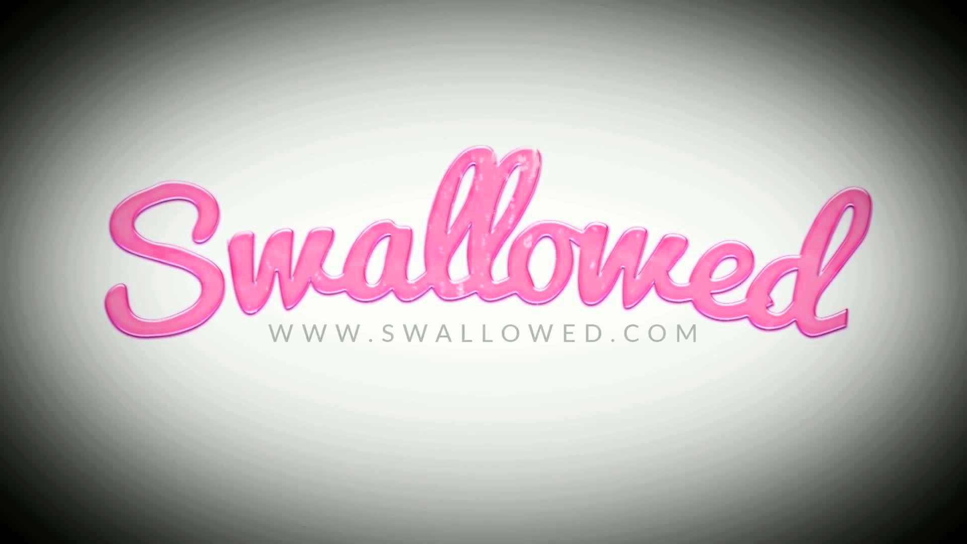 SWALLOWED Summer and Brianna suck down a load