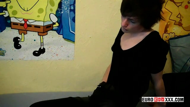 Twink Jesse Andrews Jerks Off His Big Hard Dick After Class