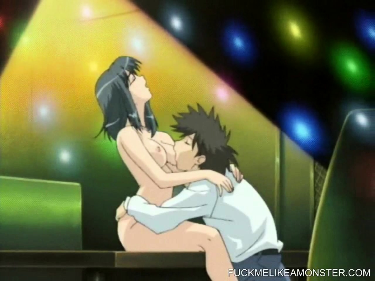 Horny busty anime teen