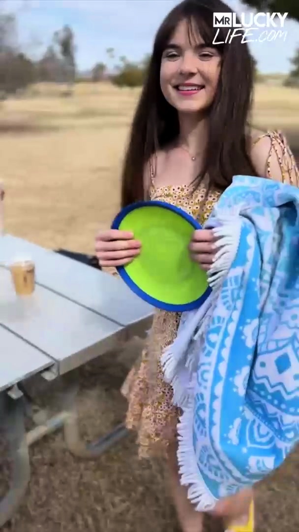 Frisbee Fun In Phoenix With Chloe Temple And Megan Marx