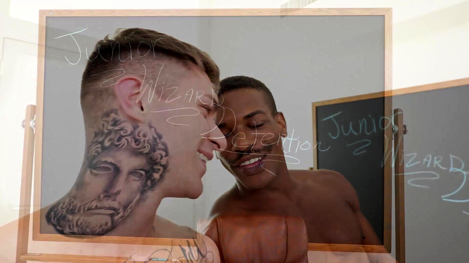 BBC Adrian Hart Fucked Hard Dominic Pacifico In Gay 3some