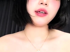 Amateur asian teen licks ass and sucks cock