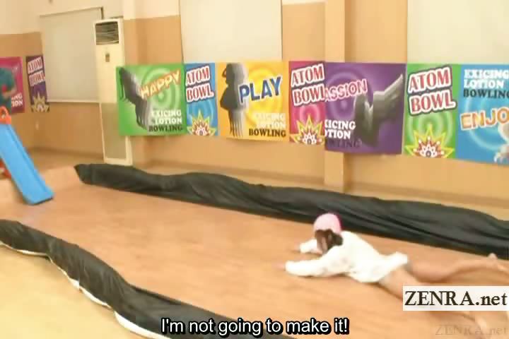 Subtitled crazy bizarre Japanese amateur bowling game