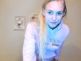 Blonde Teen Solo Masturbating On Webcam