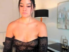Webcam Teen masturbates and pretends you came in her mouth