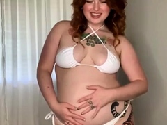 Adora bell - Chubby GF Straddles you in Bikini