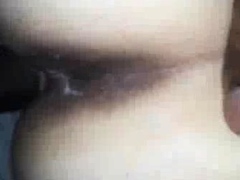 Little White Slut and Big Black Man Have Rough Sex mm