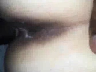 Little White Slut and Big Black Man Have Rough Sex mm