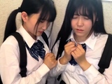 Horny japanese teen gagging for big asian cock in her throat