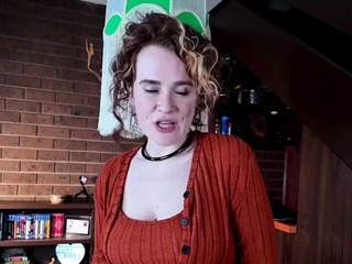 Sexy Redheaded MILF In Lingerie