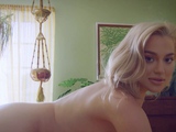 Curvy teen model Blake Blossom goes nude