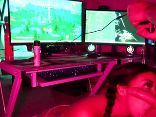 Brunette from village blowjob outdoors