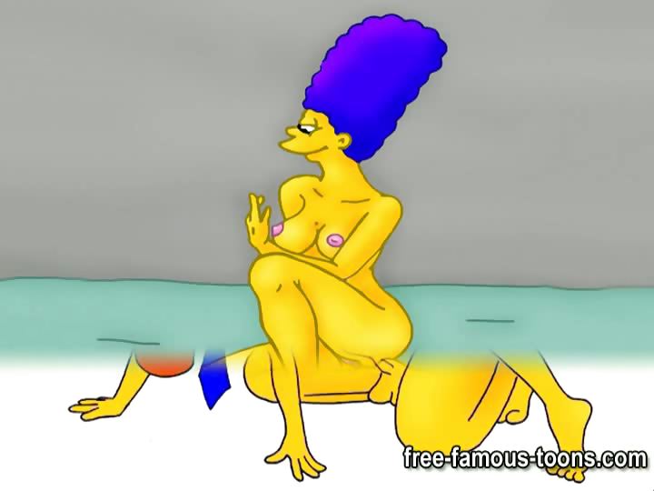Simpsons hentai porn parody